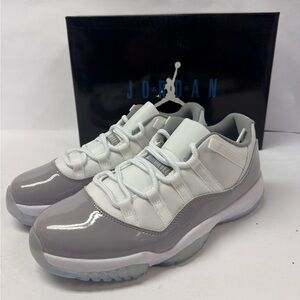 New Nike Jordan 11 Retro Low grey mens size 13